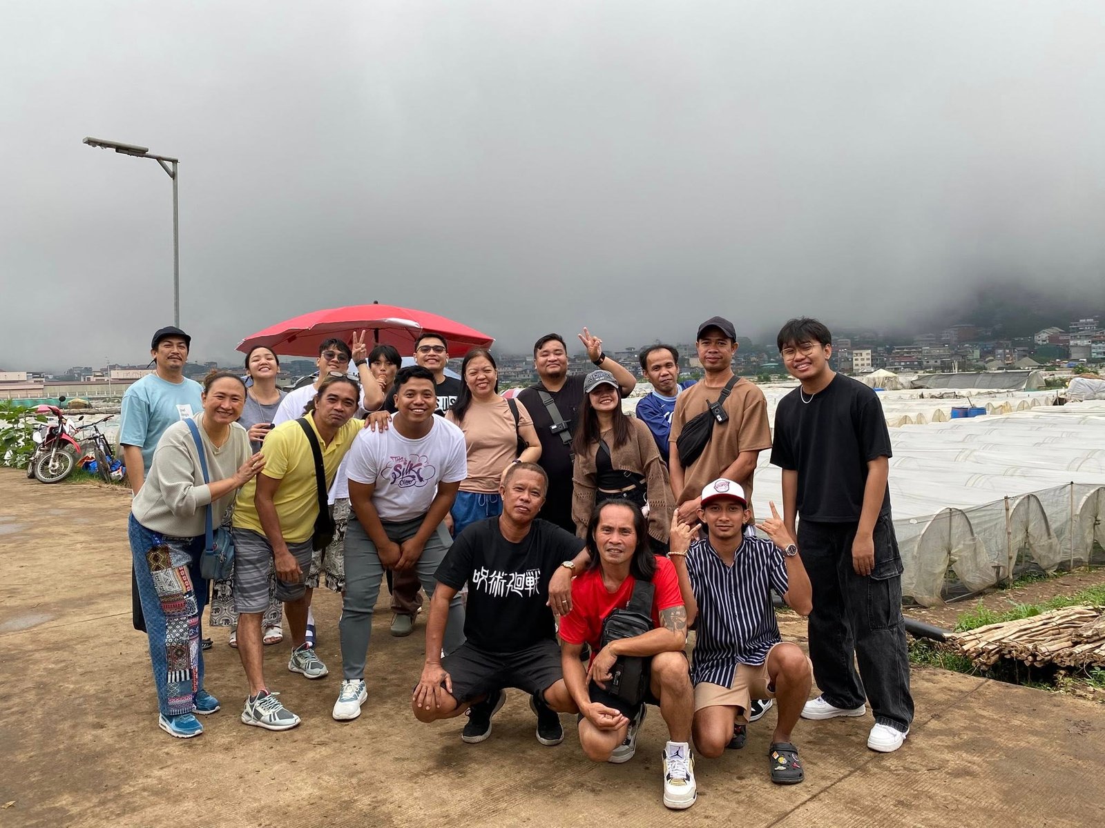 A candid photo of a team member working